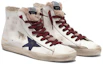 Order (W) Golden Goose Francy ''Blauer Stern Weißes Leder'' G35WS591.C31