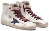 Order (W) Golden Goose Francy 'Bintang Biru Kulit Putih' G35WS591.C31