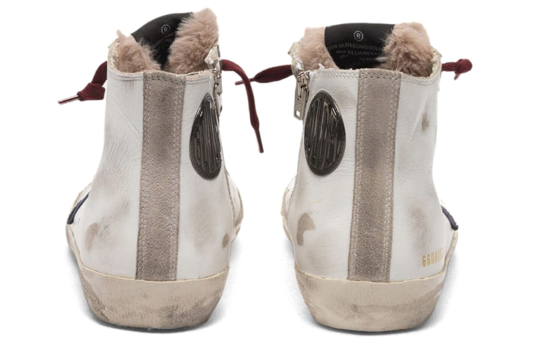 Lookbook (W) Golden Goose Francy ''Blauer Stern Weißes Leder'' G35WS591.C31