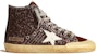 (W) Golden Goose Francy 'Coklat Berusang' GWF00114.F004048.55520