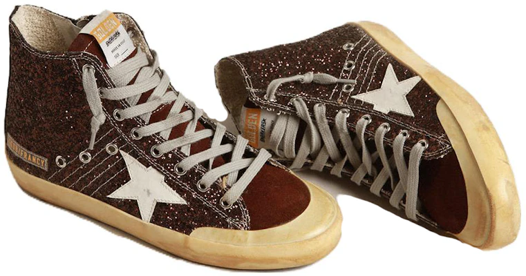(W) Golden Goose Francy ''Braun Distressed'' Sneaker GWF00114.F004048.55520 Lookbook (W) Golden Goose Francy ''Braun Distressed'' Sneaker GWF00114.F004048.55520