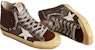 (W) Golden Goose Francy 'Coklat Berusang' GWF00114.F004048.55520