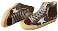 Shop (W) Golden Goose Francy ''Braun Distressed'' Sneaker GWF00114.F004048.55520