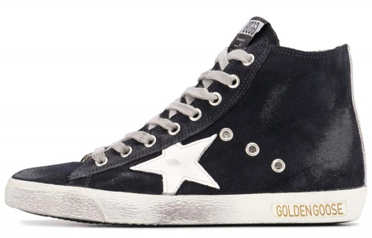 (Women) Golden Goose Francy 'Distressed Blue Suede' GWF00113.F000322.50517