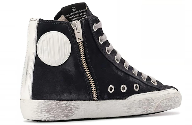 (W) Golden Goose Francy ''Blaues Wildleder Abgenutzt'' GWF00113.F000322.50517 Shop (W) Golden Goose Francy ''Blaues Wildleder Abgenutzt'' GWF00113.F000322.50517