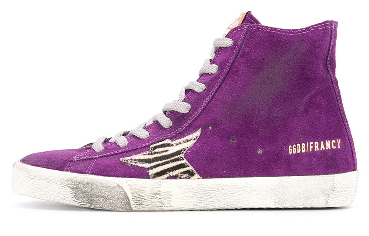 Buy (W) Golden Goose Francy 'High-Top Ungu Lusuh' GWF00113.F000250.80264