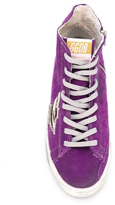 (W) Golden Goose Francy 'High-Top Ungu Tua' Terpotong GWF00113.F000250.80264 Lookbook (W) Golden Goose Francy 'High-Top Ungu Tua' Terpotong GWF00113.F000250.80264