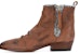 (W) Golden Goose Francy 'Coklat Bertompok dengan Rumbai' GWF00137.F000496.55369
