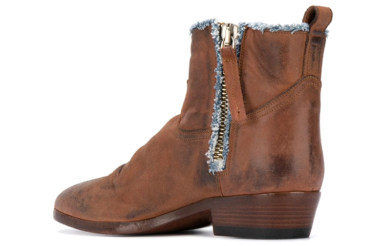 Lookbook (W) Golden Goose Francy 'Distressed Tassel Coklat' Sepatu Sneaker Wanita GWF00137.F000496.55369