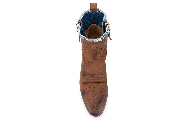 Shop (W) Golden Goose Francy 'Distressed Tassel Coklat' Sepatu Sneaker Wanita GWF00137.F000496.55369