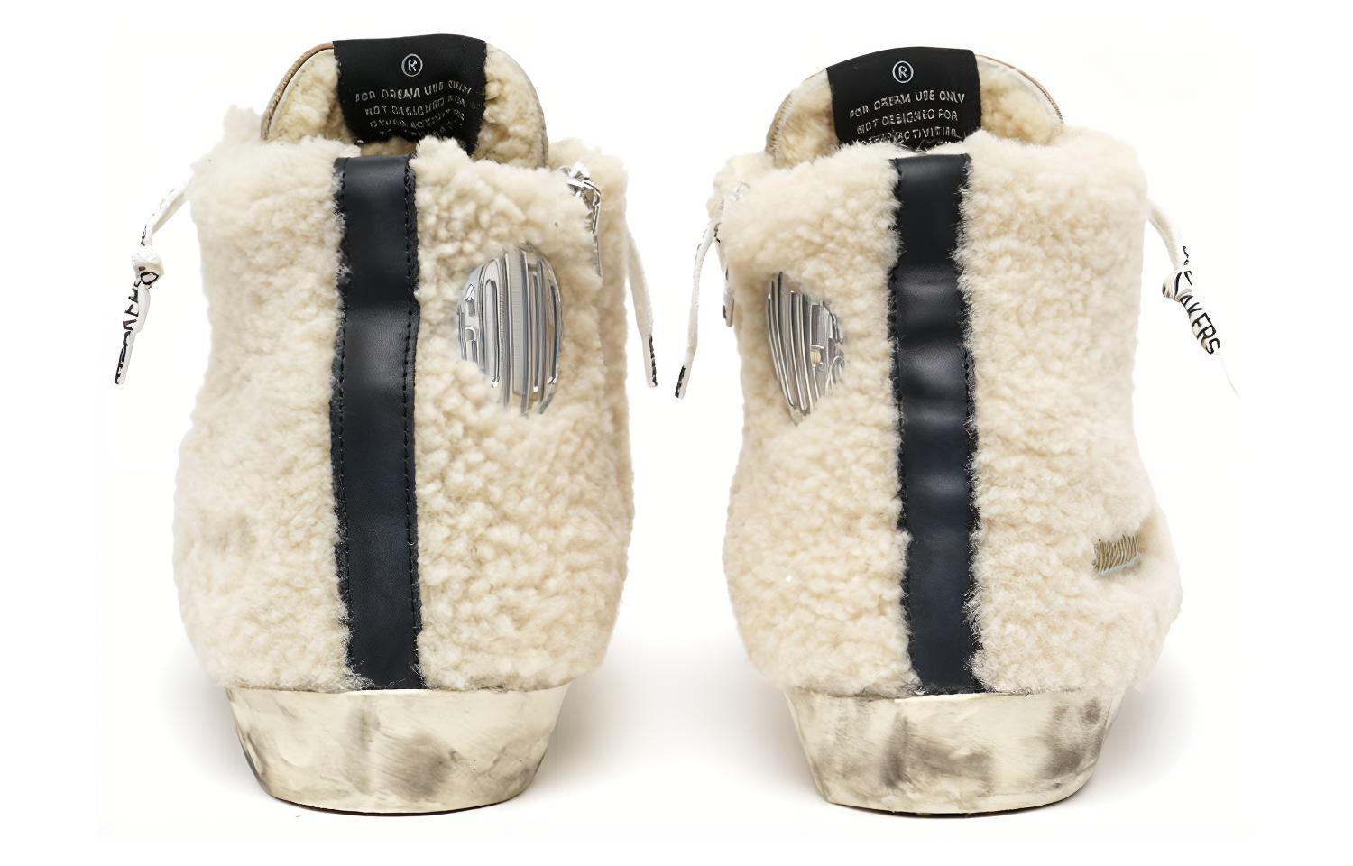 (W) Golden Goose Francy 'Distressed White High-Top' 圖 4