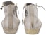 (W) Golden Goose Francy 'Kulit Putih Pudar dan Bintang Suede' GCOWS591.G3