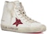 (W) Golden Goose Francy 'Zip Putih Usang' GWF00113.F004706.11540