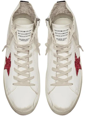 (W) Golden Goose Francy ''Used Look Weiß mit Reißverschluss'' GWF00113.F004706.11540 Purchase (W) Golden Goose Francy ''Used Look Weiß mit Reißverschluss'' GWF00113.F004706.11540