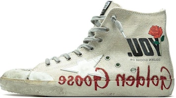 (Women) Golden Goose Francy 'Fashion Distressed White' GWF00114.F000946.10435 (Women) Golden Goose Francy 'Fashion Distressed White' GWF00114.F000946.10435