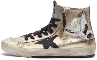 (Women) Golden Goose Francy 'Hand-Painted Gold' G35WS591.C17 (Women) Golden Goose Francy 'Hand-Painted Gold' G35WS591.C17