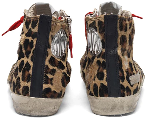 (W) Golden Goose Francy ''Leopard Print Pony Hair mit schwarzen Details'' G36WS591.C44 Lookbook (W) Golden Goose Francy ''Leopard Print Pony Hair mit schwarzen Details'' G36WS591.C44