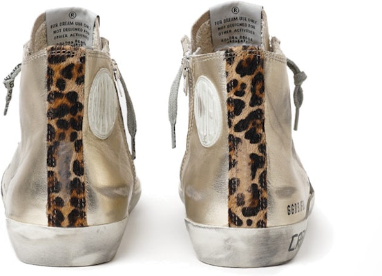 (Women) Golden Goose Francy 'Light Gold Letter High-Top' GWF00113.F001085.65131 Shop (Women) Golden Goose Francy 'Light Gold Letter High-Top' GWF00113.F001085.65131