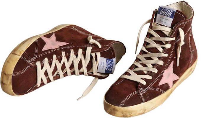 (Women) Golden Goose Francy 'Pink Red High-Top' GWF00113.F003410.55495 Lookbook (Women) Golden Goose Francy 'Pink Red High-Top' GWF00113.F003410.55495