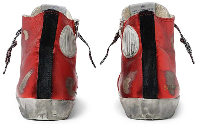 (W) Golden Goose Francy ''Rote Leopardenschnürsenkel'' Sneakers G36WS591.C69 Lookbook (W) Golden Goose Francy ''Rote Leopardenschnürsenkel'' Sneakers G36WS591.C69