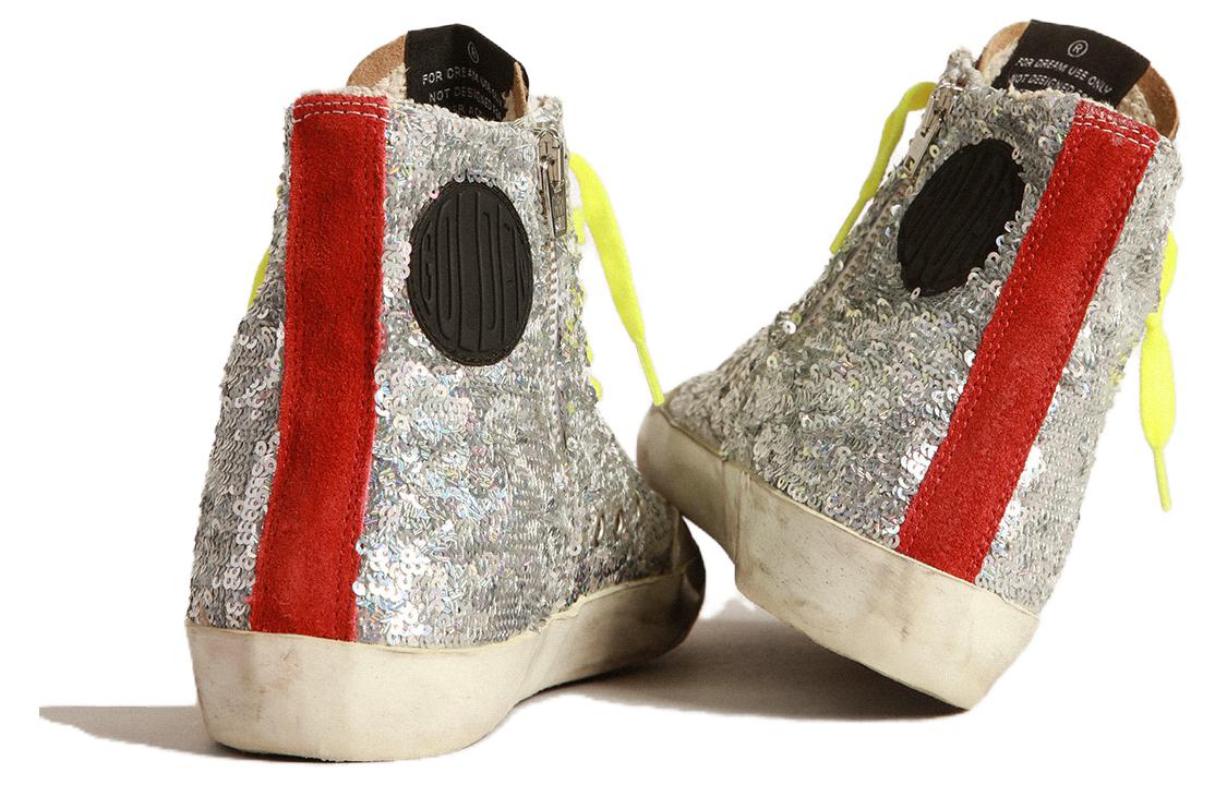 Shop (W) Golden Goose Francy ‘银色高帮’ GWF00114.F003692.81912