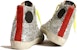 (W) Golden Goose Francy 'Silver High-Top' Kasut Tinggi Perak GWF00114.F003692.81912
