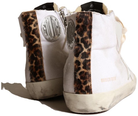 (Women) Golden Goose Francy 'White Canvas Leather High-Top' GWF00362.F003149.11157 Lookbook (Women) Golden Goose Francy 'White Canvas Leather High-Top' GWF00362.F003149.11157