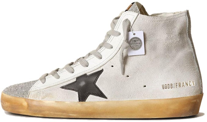 (Women) Golden Goose Francy 'White Leather High-Top' GWF00113.F003367.10250 Buy (Women) Golden Goose Francy 'White Leather High-Top' GWF00113.F003367.10250