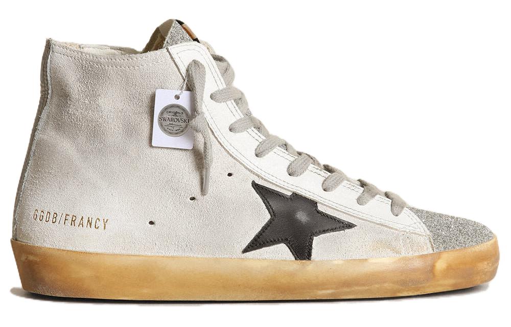 Order (W) 골든구스 프랜시 화이트 가죽 하이탑 (Golden Goose Francy White Leather High-top) GWF00113.F003367.10250