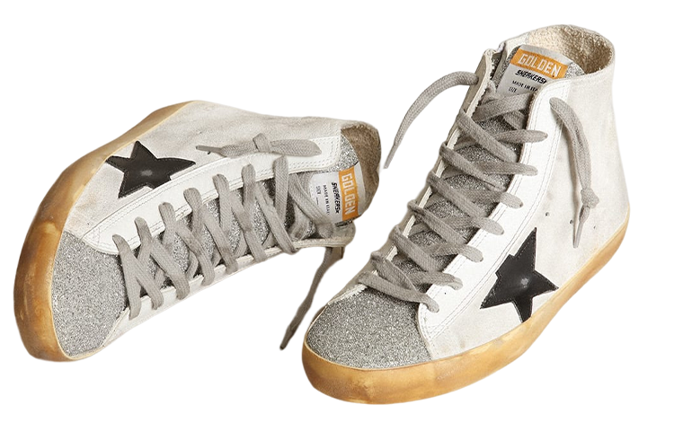 Lookbook (W) 골든구스 프랜시 화이트 가죽 하이탑 (Golden Goose Francy White Leather High-top) GWF00113.F003367.10250