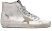 Order (W) Golden Goose Francy 'Bintang Merah Jambu Putih Usang' G36WS591.C43