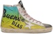 (W) Golden Goose Francy 'Cetakan Kuning Hijau' GWF00113.F000486.80417