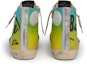 Shop (W) Golden Goose Francy 'Cetakan Kuning Hijau' GWF00113.F000486.80417