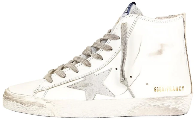 (W) Golden Goose Francy High ''Zerkratzt Weiß'' GWF00113.F000319.10274 Buy (W) Golden Goose Francy High ''Zerkratzt Weiß'' GWF00113.F000319.10274