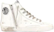 Order (W) Golden Goose Francy High ''Zerkratzt Weiß'' GWF00113.F000319.10274