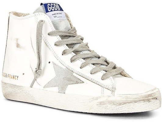 (Women) Golden Goose Francy High 'Distressed White' GWF00113.F000319.10274 Lookbook (Women) Golden Goose Francy High 'Distressed White' GWF00113.F000319.10274