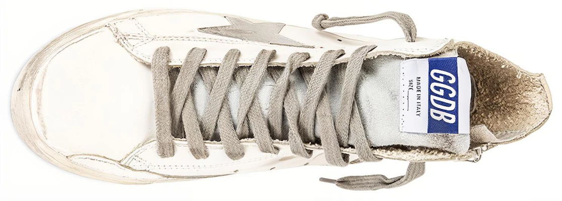 (W) Golden Goose Francy High ''Zerkratzt Weiß'' GWF00113.F000319.10274 Shop (W) Golden Goose Francy High ''Zerkratzt Weiß'' GWF00113.F000319.10274