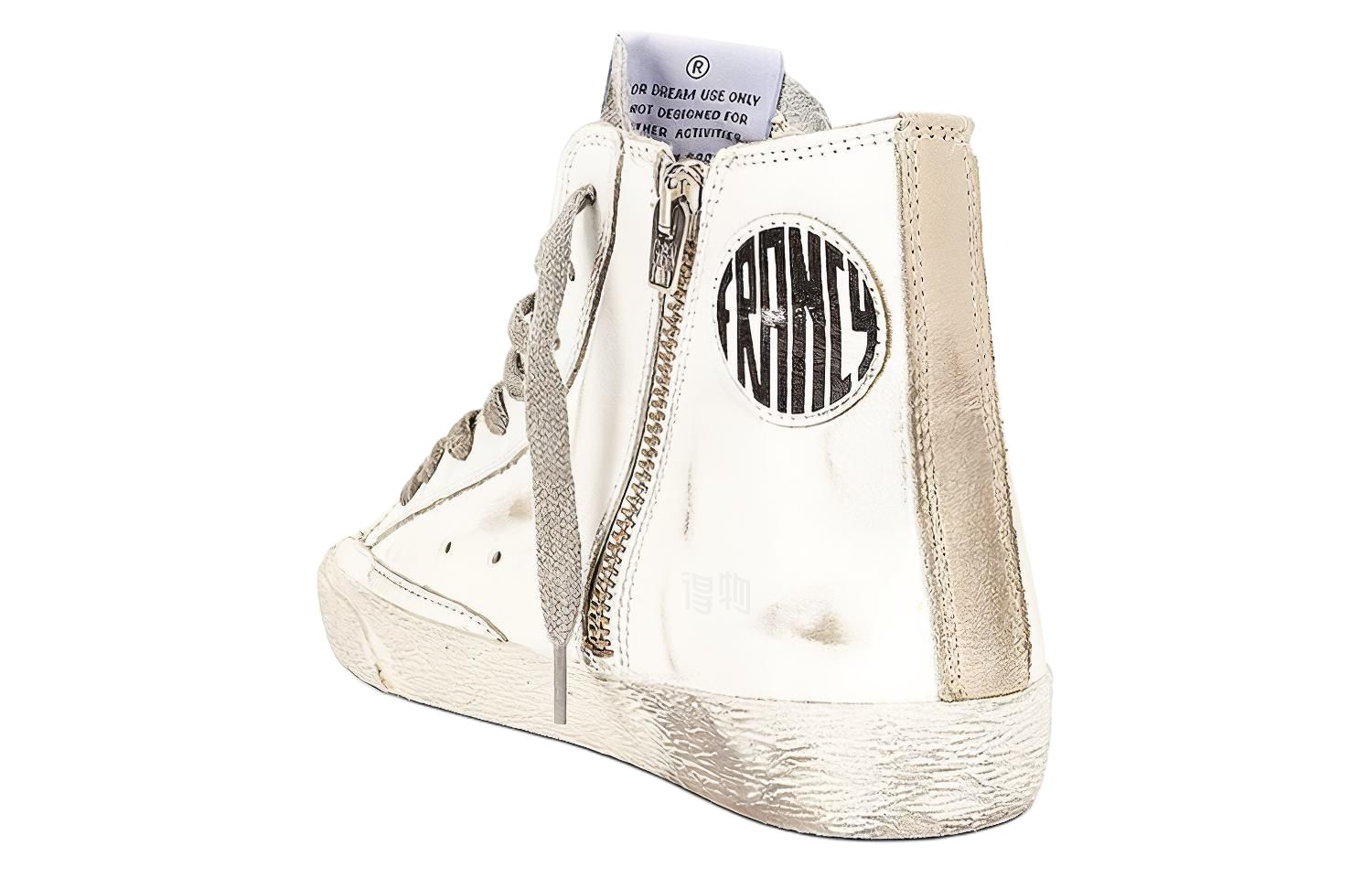 Purchase (W) Golden Goose Francy High ''Zerkratzt Weiß'' GWF00113.F000319.10274