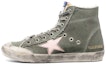 Buy (Women) Golden Goose Francy High 'Green Canvas' GWF00114.F002056.35745