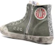 Shop (W) Golden Goose Francy 高帮“绿色帆布” GWF00114.F002056.35745