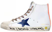 Buy (W) Golden Goose Francy High ''Grau Weiß Used-Look'' GTF00113.F002003.10764