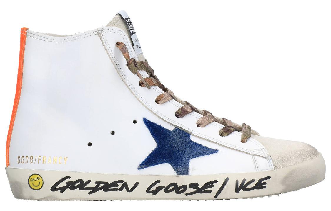 Order (W) Golden Goose Francy High ''Grau Weiß Used-Look'' GTF00113.F002003.10764
