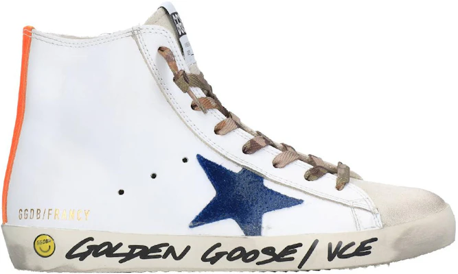 (W) Golden Goose Francy High ''Grau Weiß Used-Look'' GTF00113.F002003.10764 Order (W) Golden Goose Francy High ''Grau Weiß Used-Look'' GTF00113.F002003.10764