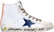 Order (W) Golden Goose Francy Tinggi 'Kelabu Putih Usang' GTF00113.F002003.10764