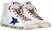 Lookbook (W) Golden Goose Francy High ''Grau Weiß Used-Look'' GTF00113.F002003.10764