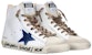 (W) Golden Goose Francy Tinggi 'Kelabu Putih Usang' GTF00113.F002003.10764