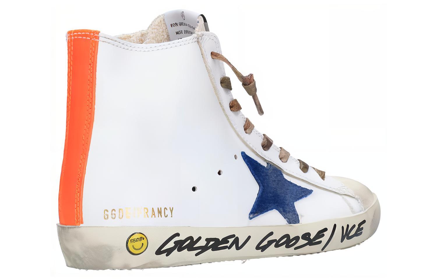 Shop (W) Golden Goose Francy High ''Grau Weiß Used-Look'' GTF00113.F002003.10764