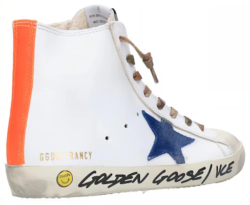(W) Golden Goose Francy High ''Grau Weiß Used-Look'' GTF00113.F002003.10764 Shop (W) Golden Goose Francy High ''Grau Weiß Used-Look'' GTF00113.F002003.10764