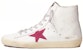 (Women) Golden Goose Francy High 'White Red' GWF00113.F001096.10495
