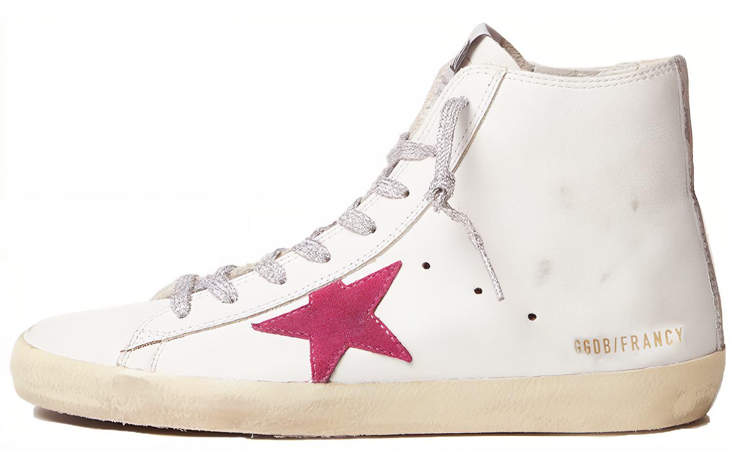 (Women) Golden Goose Francy High 'White Red' GWF00113.F001096.10495
